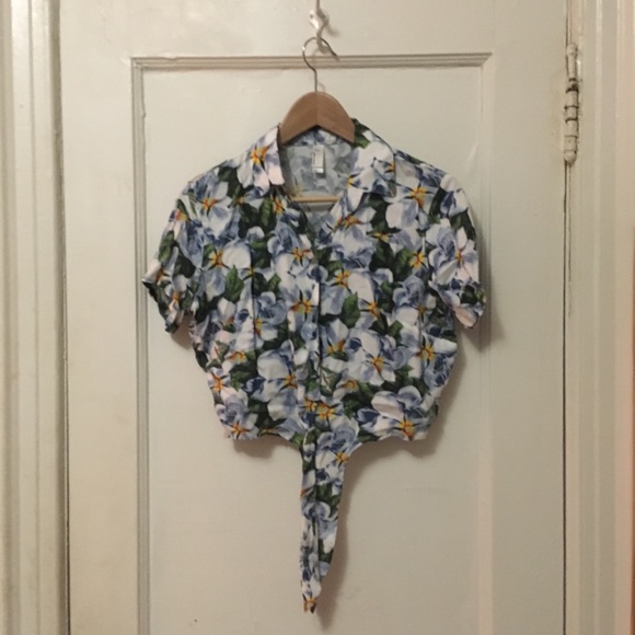 American Apparel Hawaiian 🌺 crop top - Picture 3 of 3